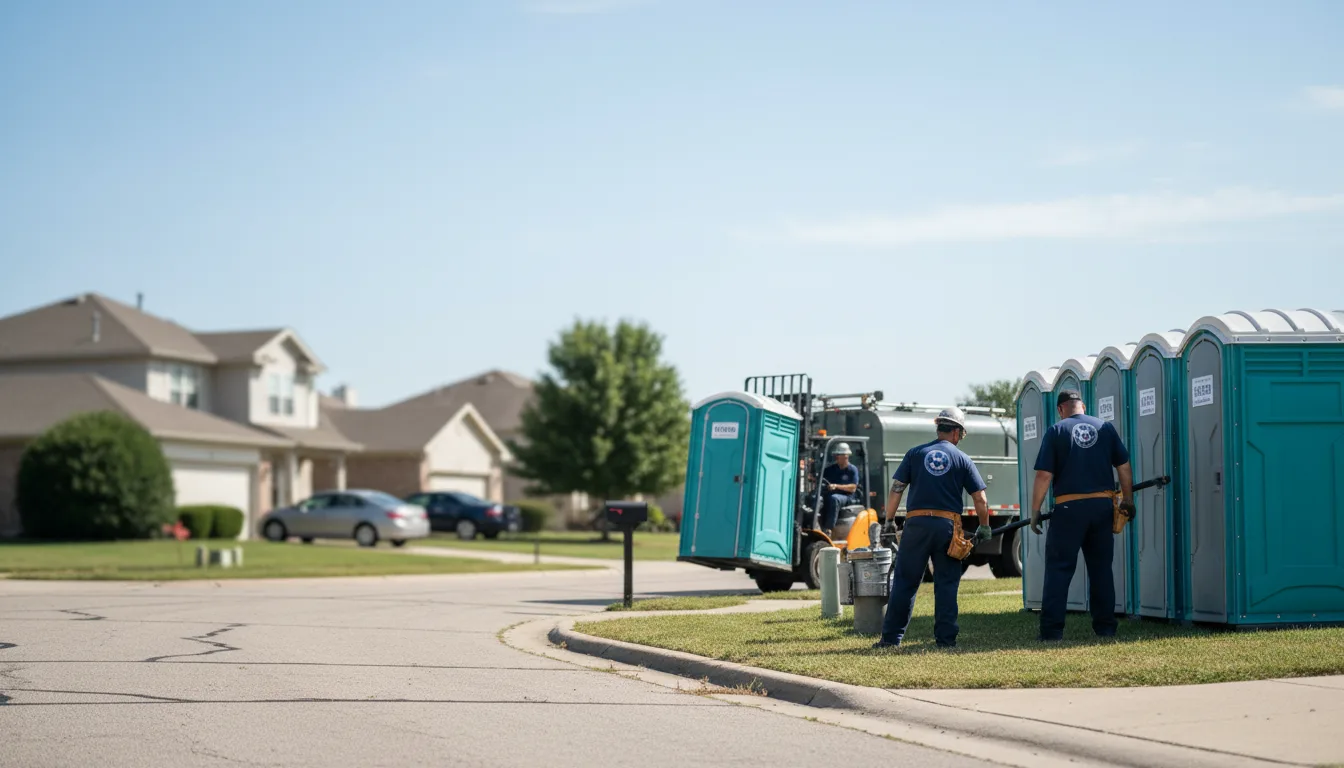 Porta Potty Rental in Cameron, OH near me
